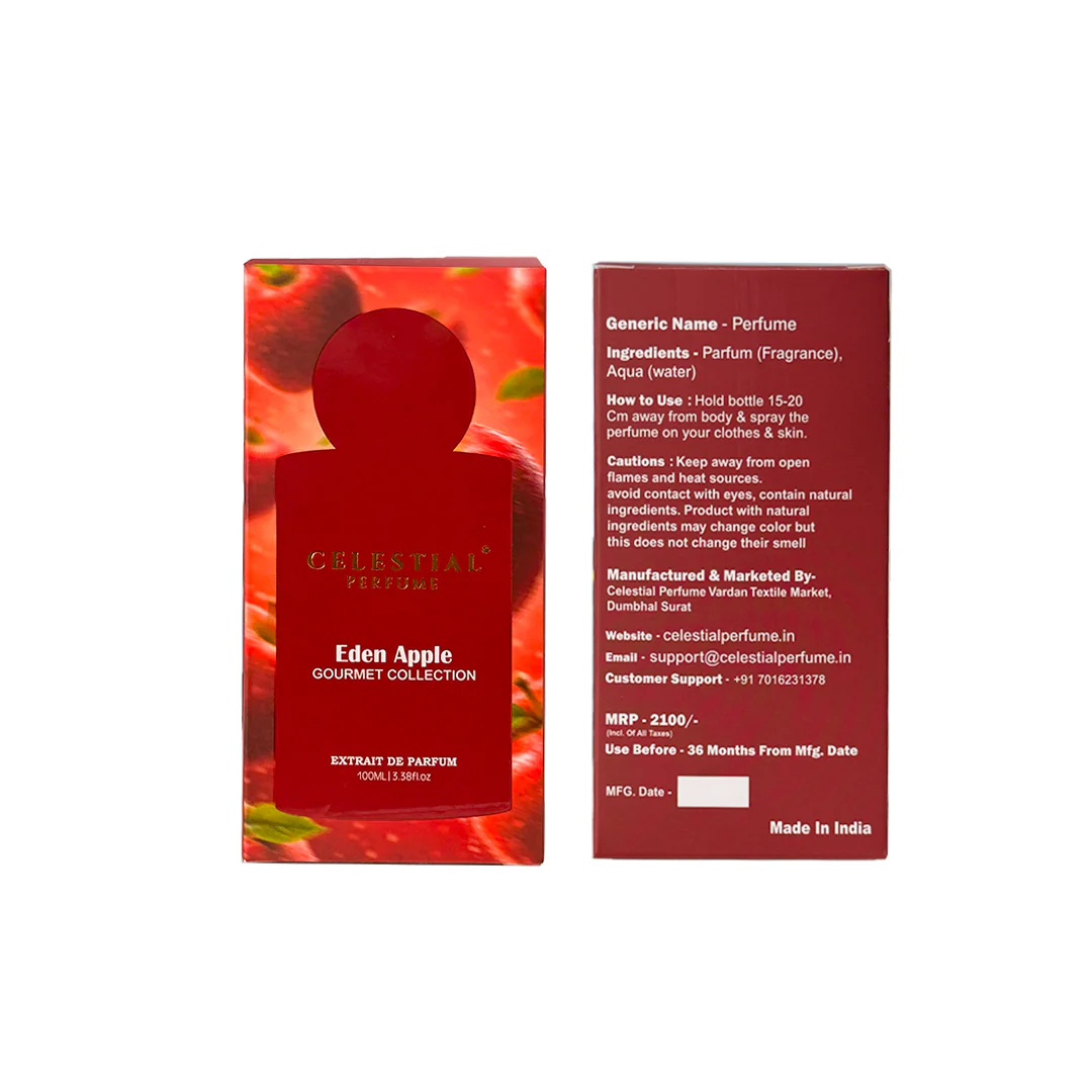 Eden Apple Perfume 100ml - Gourmet Collection - Image 4