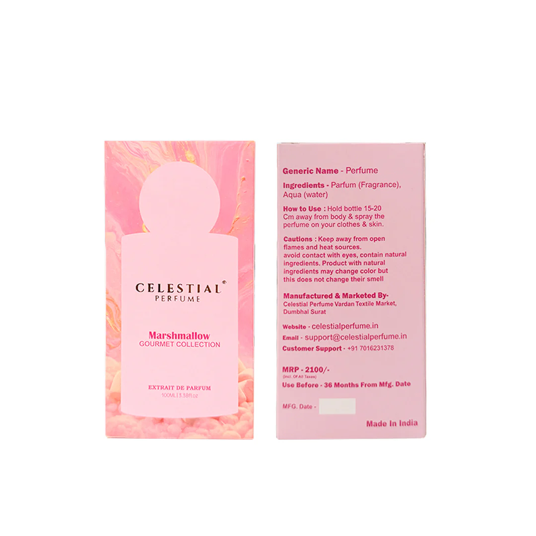 Marshmallow Perfume 100ml - Gourmet Collection - Image 4