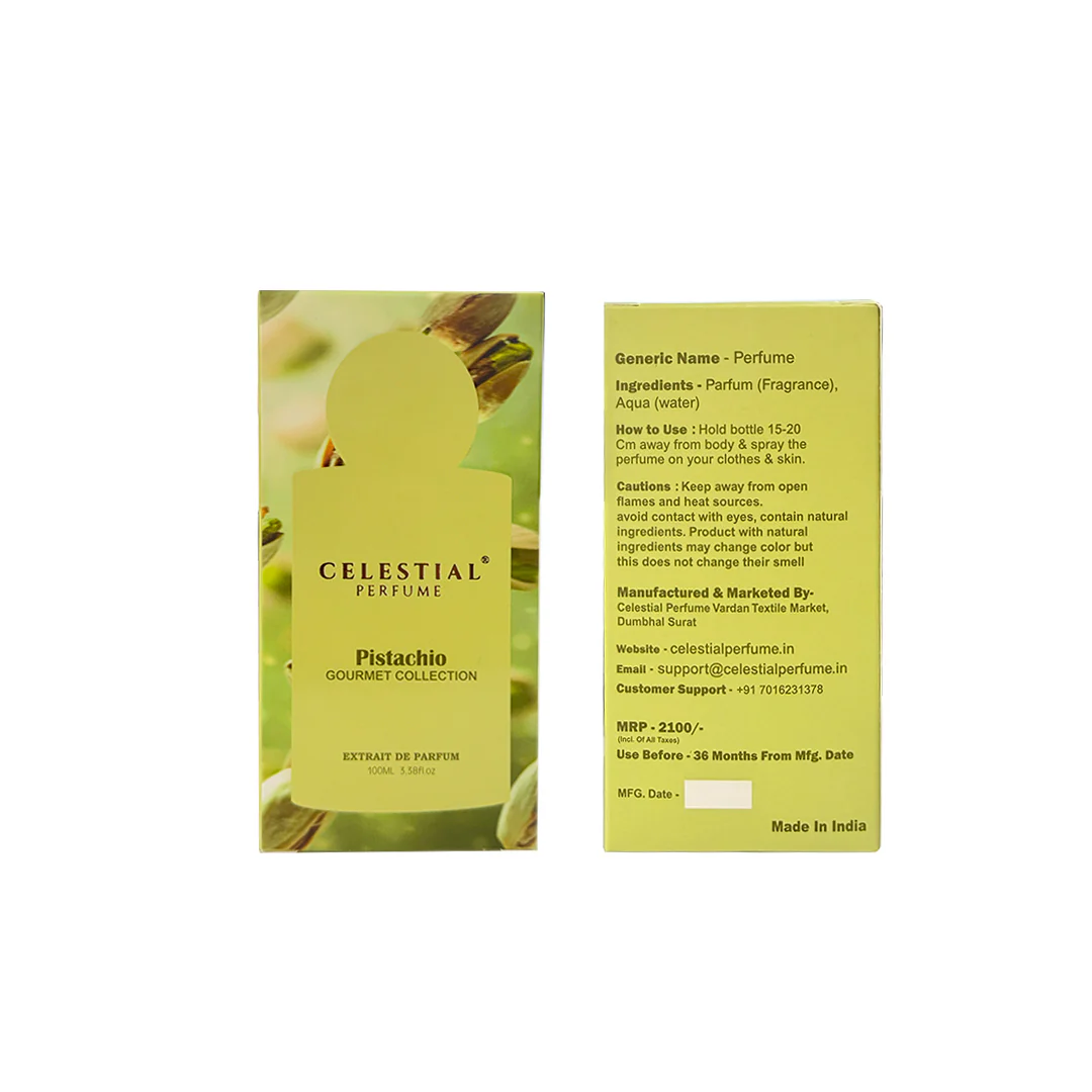 Pistachio Perfume 100ml - Gourmet Collection - Image 4